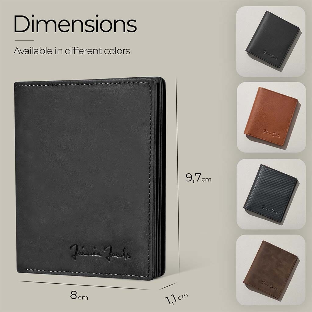 Jaimie Jacobs Geldbeutel Portemonnaie Slimstar AirTag-Edition slim wallet with large coin pocket Slimstar AirTag Edition slim wallet with big coin pocket