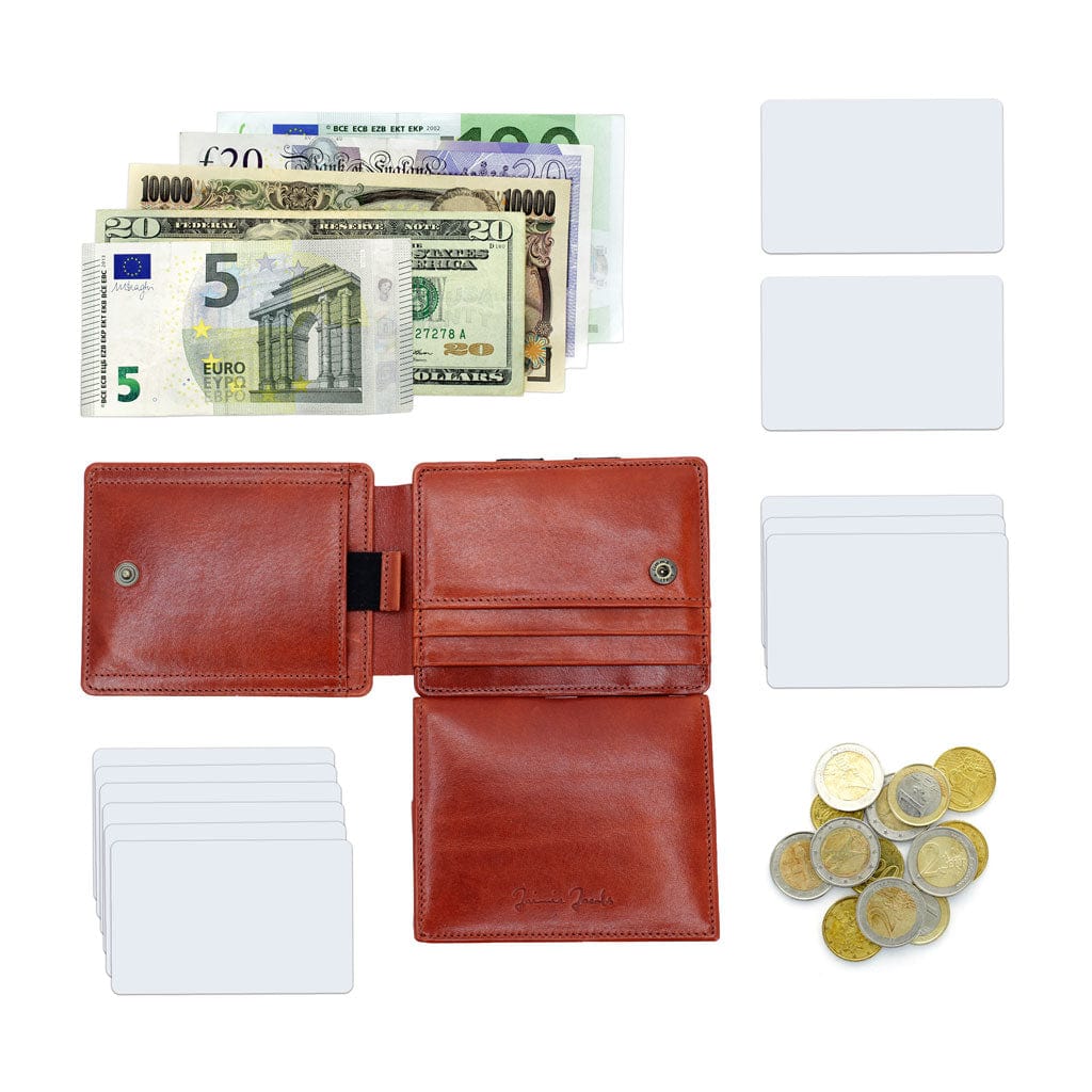 Jaimie Jacobs Geldbeutel Flap Boy XL - Magic Wallet with Coin Pocket jamy jamie jami jakobs