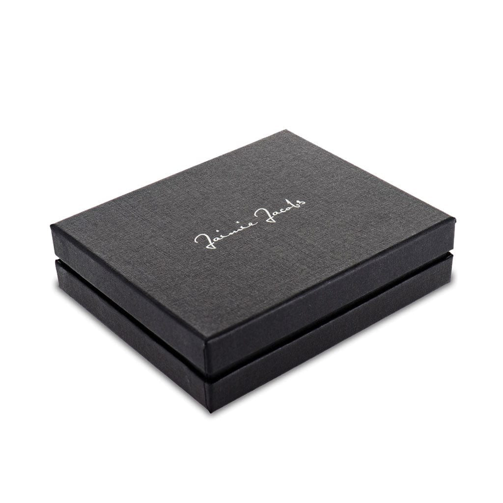 Jaimie Jacobs Geldbeutel Portemonnaie Black Magstar slim wallet without coin pocket Magstar - slim wallet with magnetic closure