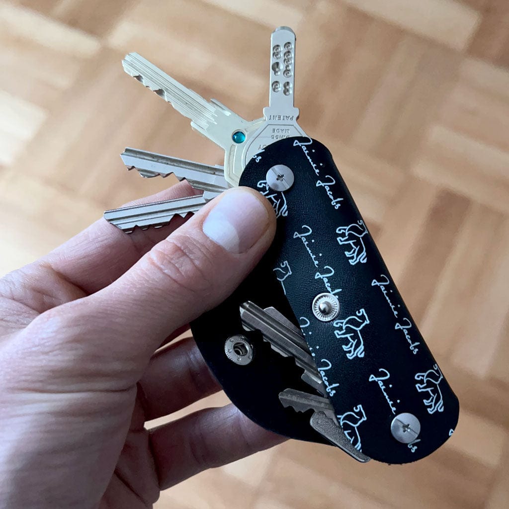 Jaimie Jacobs Schlüsseletui Leder Key Boy - Key Organizer Key Boy Smart Key Organizer Leather