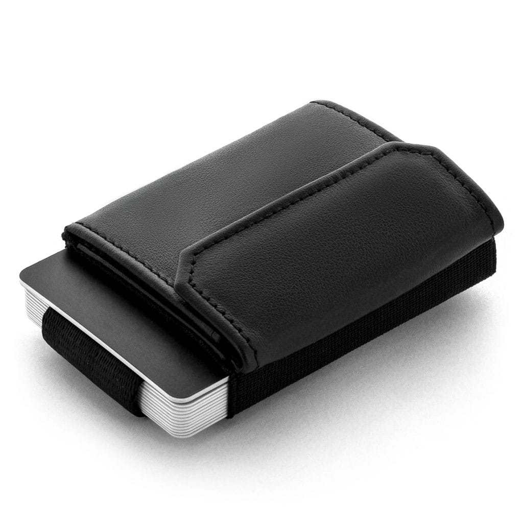Jaimie Jacobs Geldbeutel Karten Portemonnaie Black Nano Boy Pocket Eintracht Frankfurt Edition - slim wallet with leather coin pocket Nano Boy Pocket Eintracht Frankfurt slim wallet