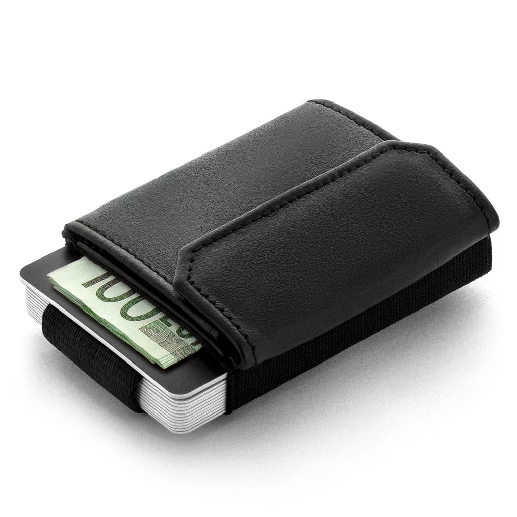Jaimie Jacobs Geldbeutel Karten Portemonnaie Black Nano Boy Pocket Eintracht Frankfurt Edition - slim wallet with leather coin pocket Nano Boy Pocket Eintracht Frankfurt slim wallet