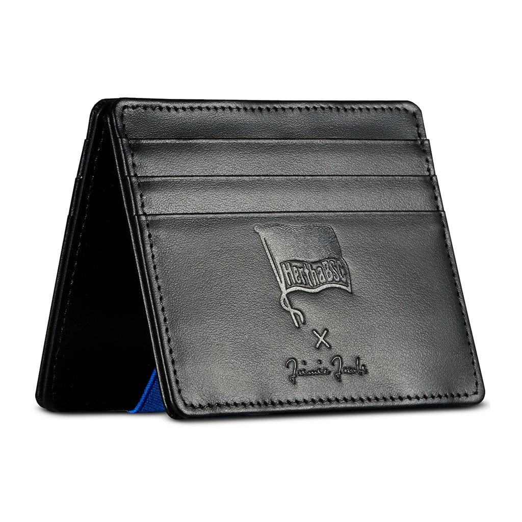Jaimie Jacobs Geldbeutel Portemonnaie Blue Flap Boy Slim Hertha BSC Edition - Magic Wallet without Coin Pocket Flap Boy Slim FC Schalke 04 Edition Magic Wallet