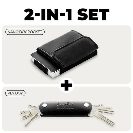 Jaimie Jacobs Geldbeutel Karten Portemonnaie Nano Boy wallet + Key Boy bundle Nano Boy wallet + Key Boy bundle