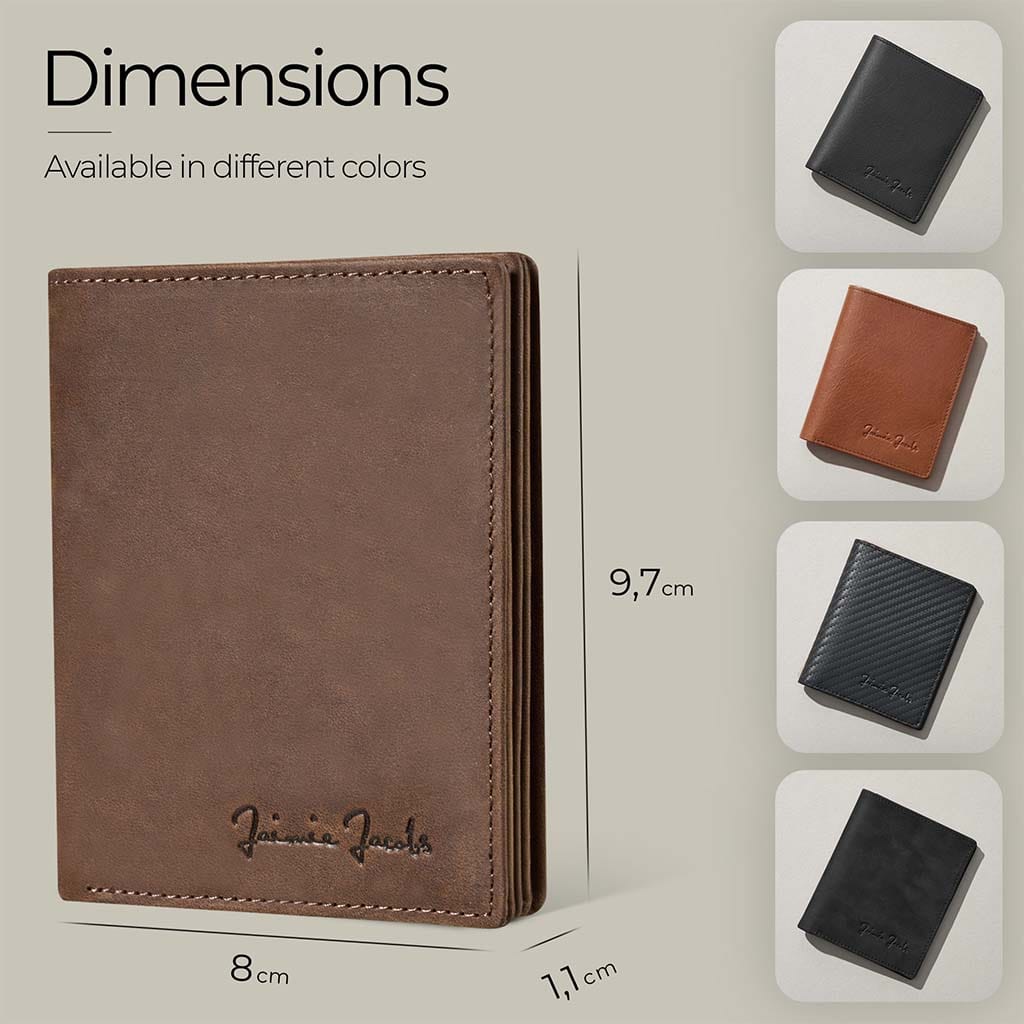 Jaimie Jacobs Geldbeutel Portemonnaie Slimstar AirTag-Edition slim wallet with large coin pocket Slimstar AirTag Edition slim wallet with big coin pocket