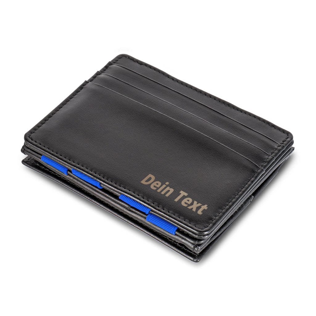 Jaimie Jacobs Geldbeutel Portemonnaie Black with Blue Flap Boy FC Schalke 04 Edition - Magic Wallet with Coin Pocket Flap Boy FC Bayern Munich Edition with coin pocket