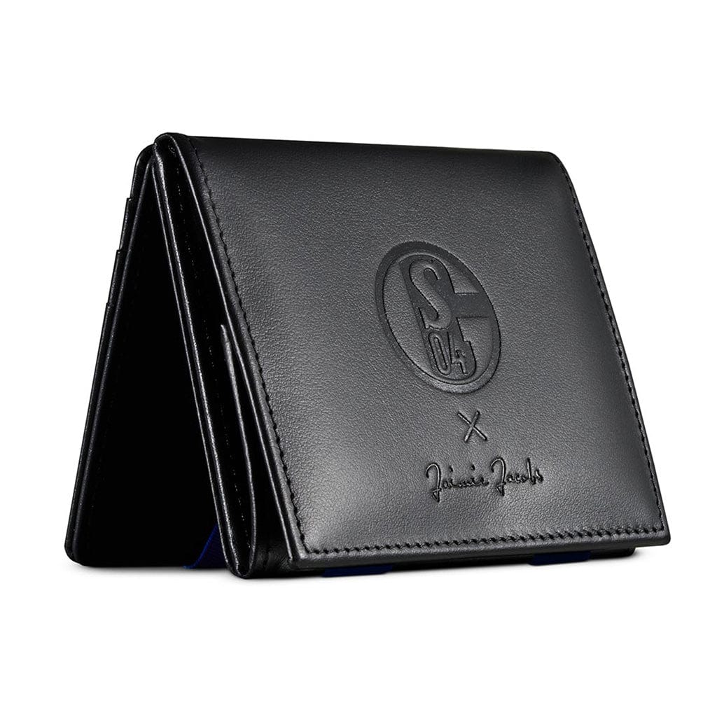 Jaimie Jacobs Geldbeutel Portemonnaie Black with Blue Flap Boy FC Schalke 04 Edition - Magic Wallet with Coin Pocket Flap Boy FC Bayern Munich Edition with coin pocket