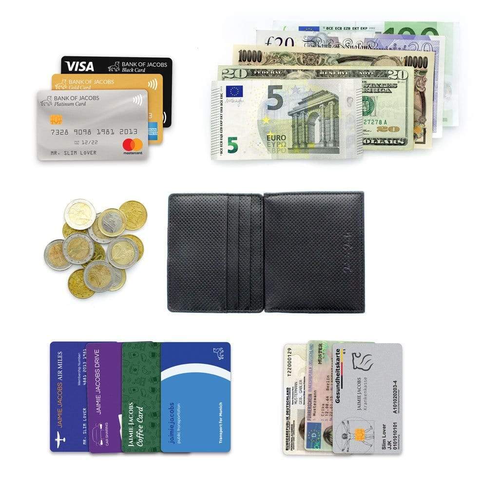 Jaimie Jacobs Geldbeutel Portemonnaie Flap Boy - Magic Wallet with Coin Pocket - Limited Edition Flap Boy Magic Wallet with Coin Pocket Limited Edition 