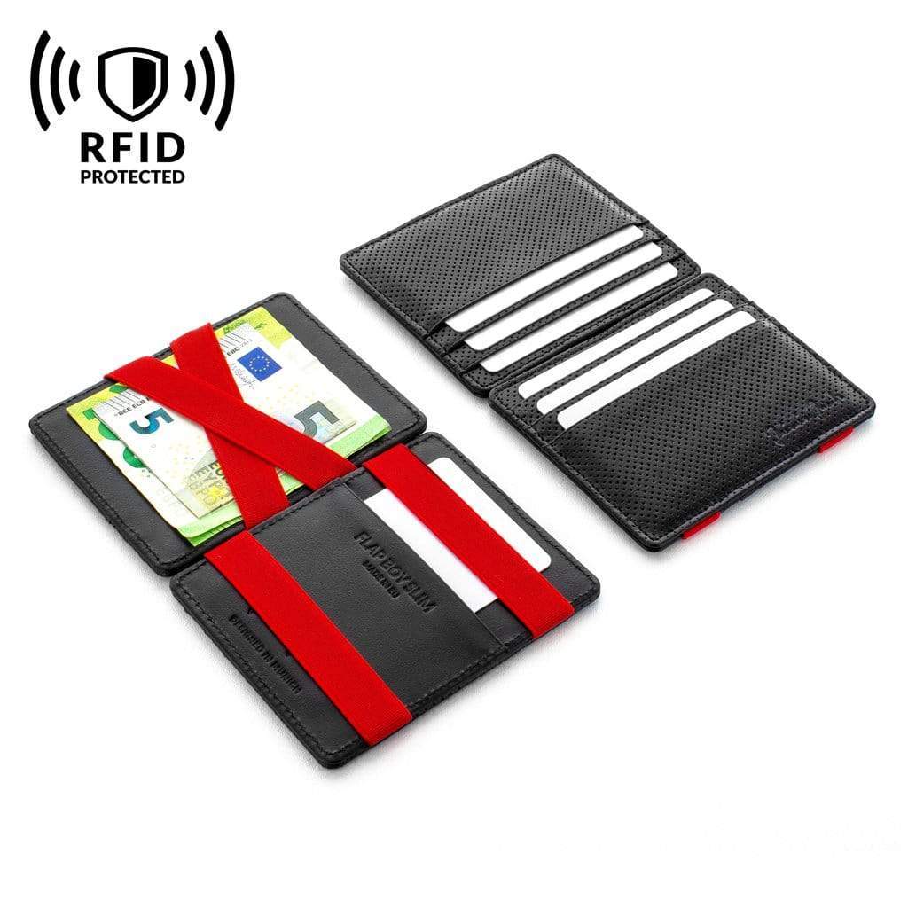 Jaimie Jacobs Geldbeutel Portemonnaie Flap Boy Slim - Magic Wallet without Coin Pocket - Limited Edition Flap Boy Slim Limited Edition Magic Wallet without coin pocket 