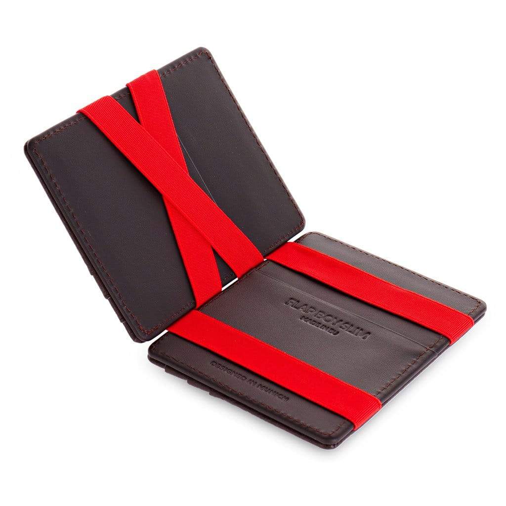Jaimie Jacobs Geldbeutel Portemonnaie Flap Boy Slim - Magic Wallet without Coin Pocket - Limited Edition Flap Boy Slim Limited Edition Magic Wallet without coin pocket 