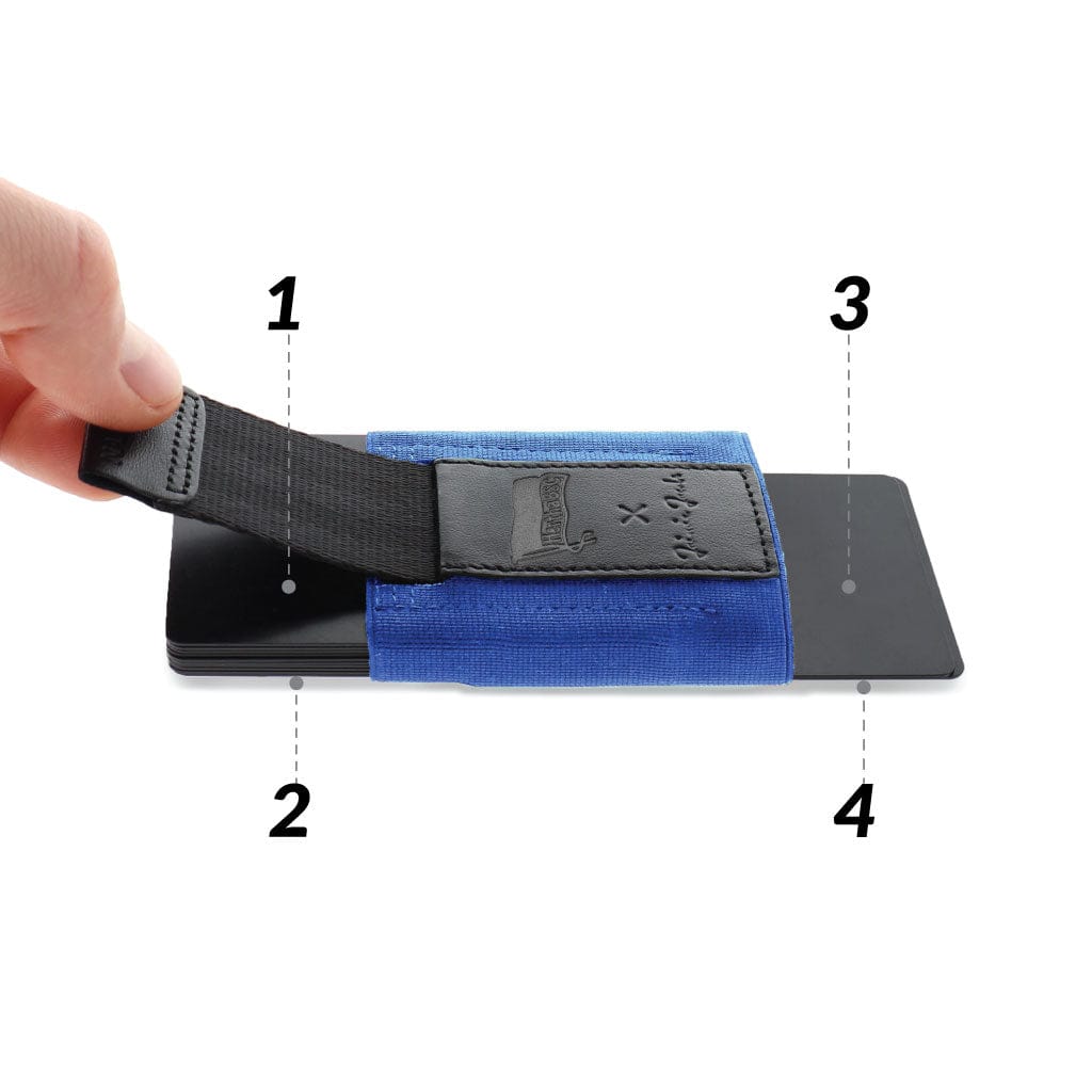 karten werden aus dem Nano Boy gezogen um zu illustrieren dass 4 karten mit einem zug zugaenglich sind