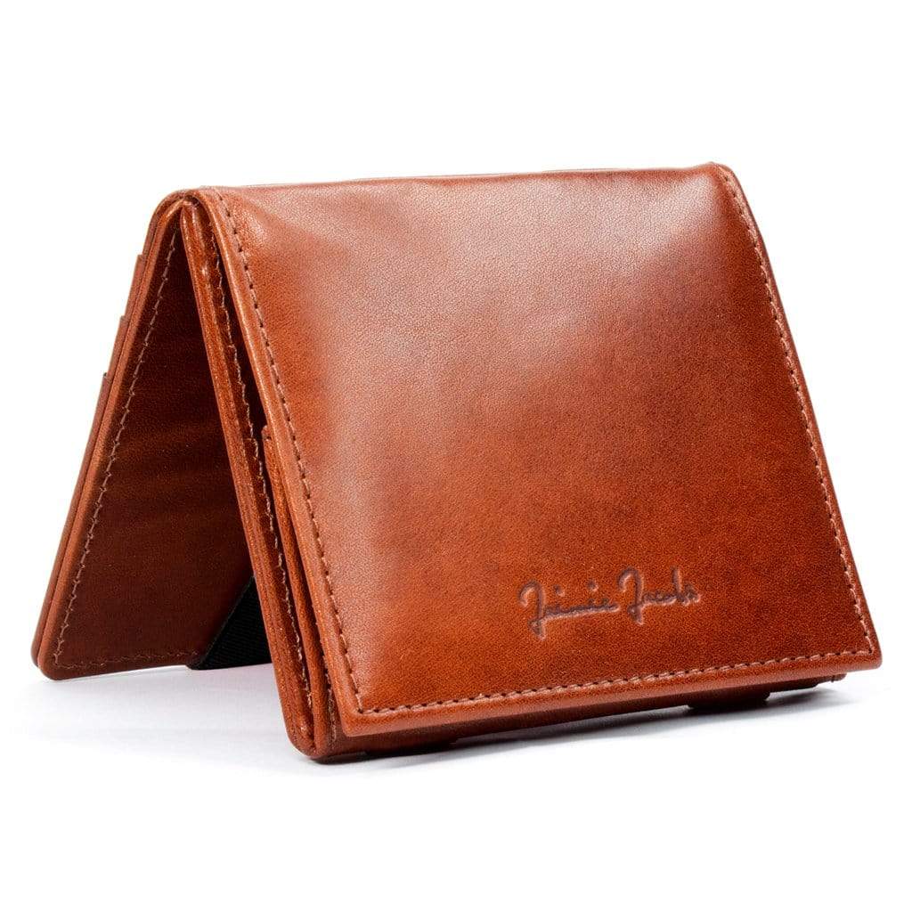 Jaimie Jacobs Geldbeutel Dark Brown Flap Boy - Magic Wallet with Coin Pocket jamy jamie jami jakobs