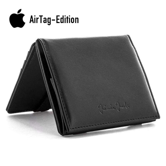 Jaimie Jacobs Geldbeutel Portemonnaie Flap Boy AirTag-Edition - Magic Wallet with Coin Pocket Flap Boy magic-wallet with coin pocket & Apple AirTag pocket