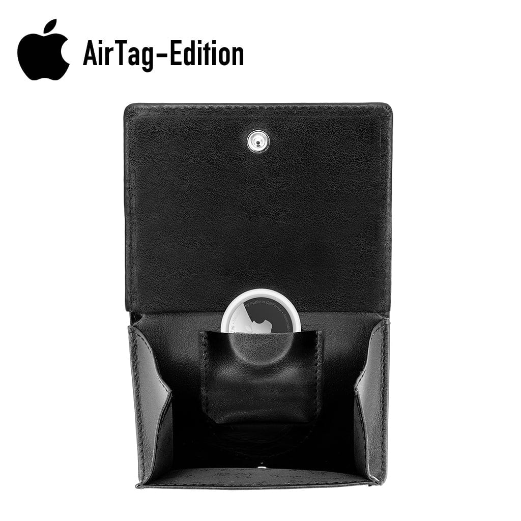 Jaimie Jacobs Geldbeutel Portemonnaie Slimstar AirTag-Edition slim wallet with large coin pocket Slimstar AirTag Edition slim wallet with big coin pocket