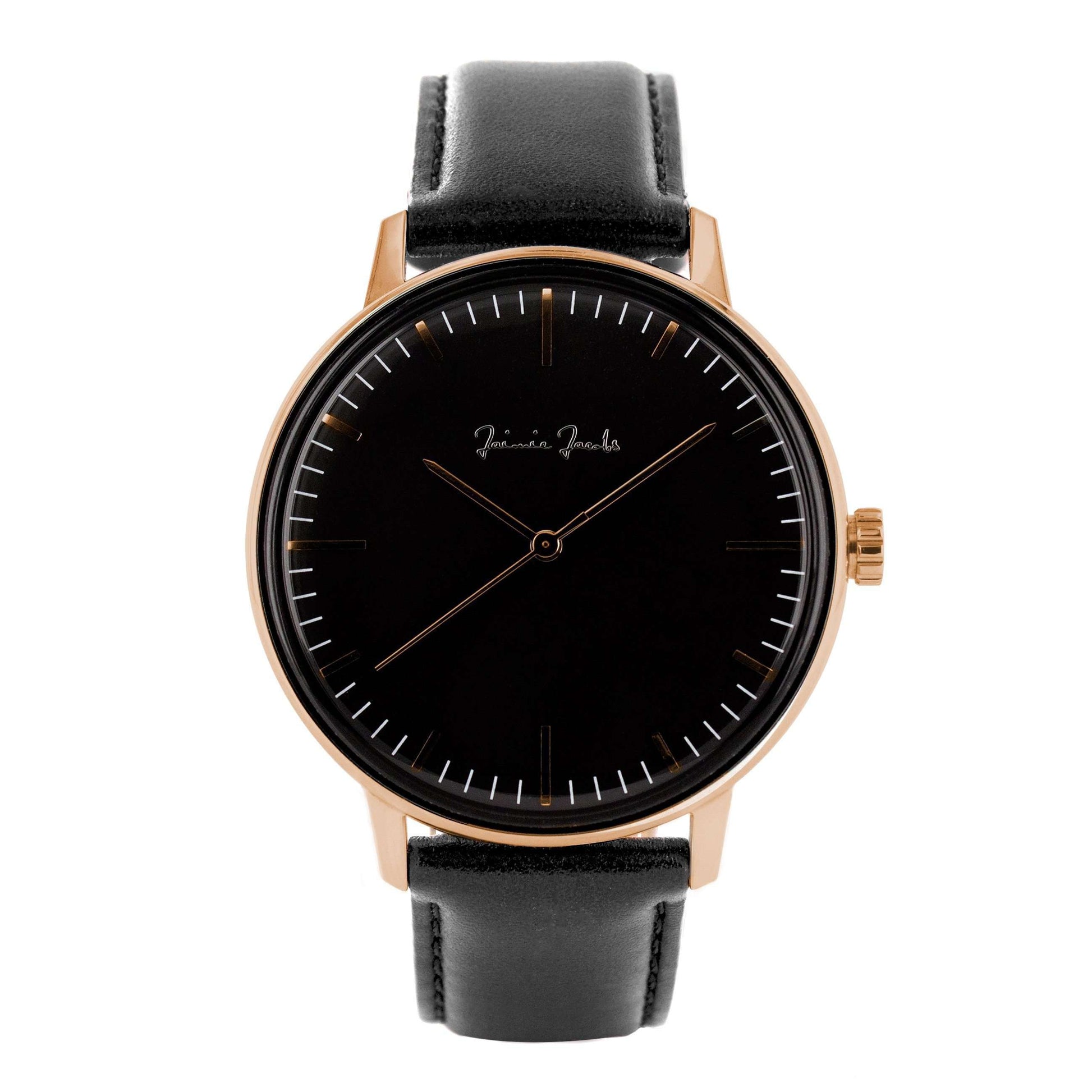 Jaimie Jacobs Watch Rose Gold Watch Lehel Midnight Jaimie Jacobs Watch Lehel Midnight